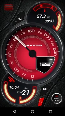 GPS Speedometer android App screenshot 6